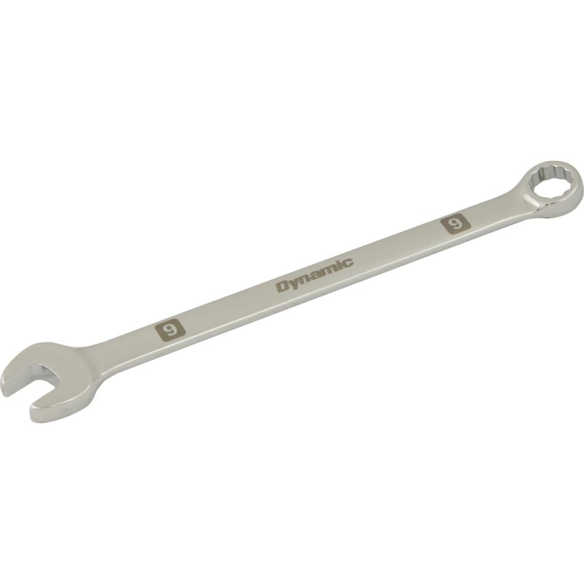 Dynamic Tools 9mm 12 Point Combination Wrench, Mirror Chrome Finish
